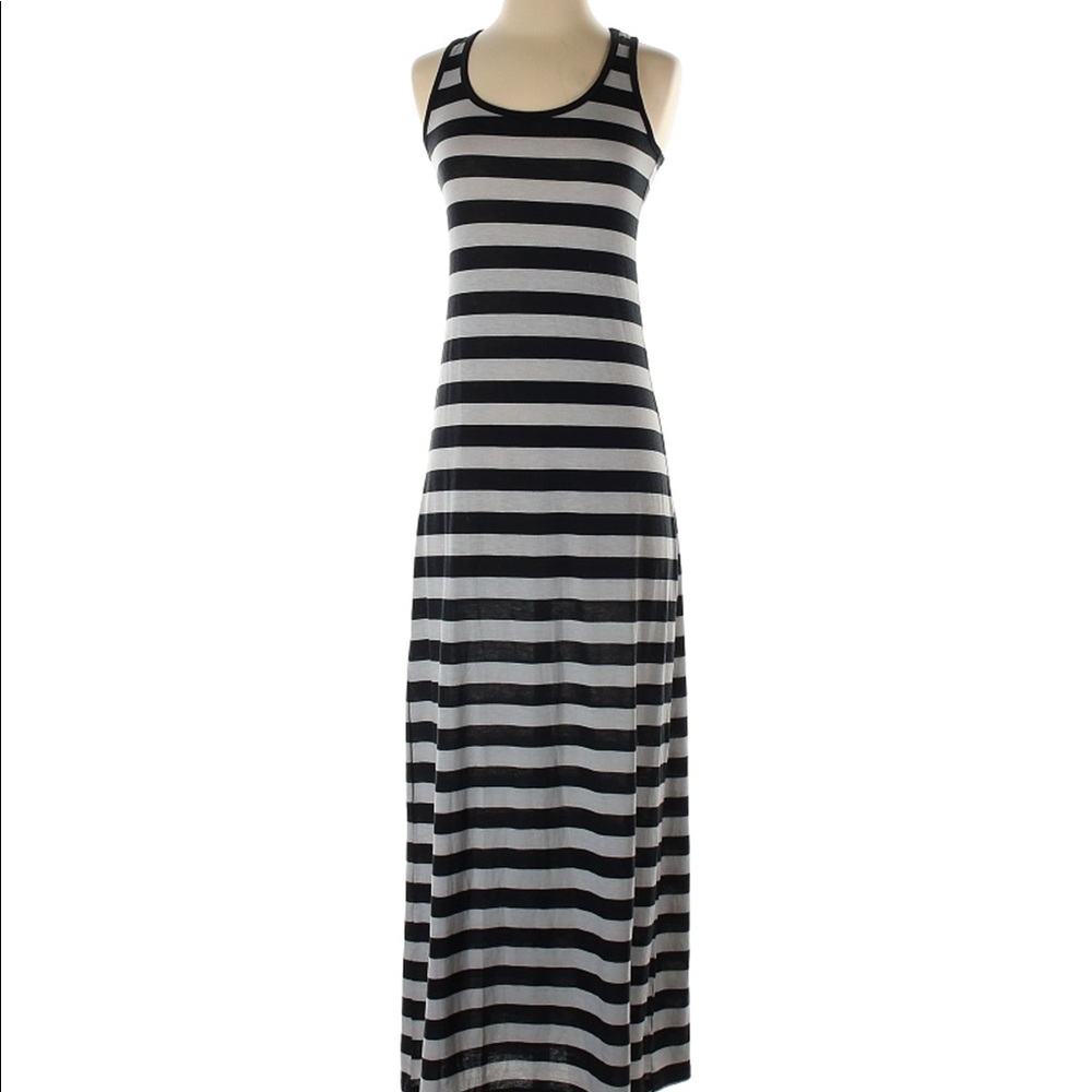 Stripped maxi dress